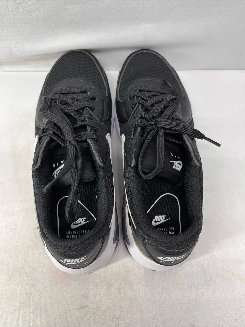 Nike Women's Black and White Running Sneakers